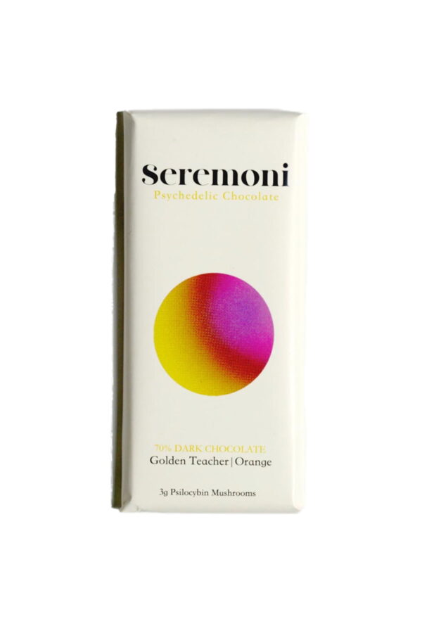 Seremoni Psilocybin Chocolate Bar – Orange 